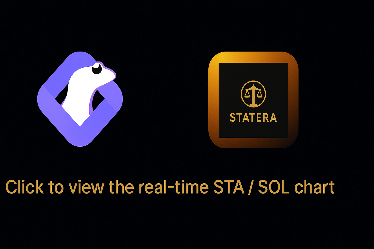 Click to view the real-time STA/SOL chart
